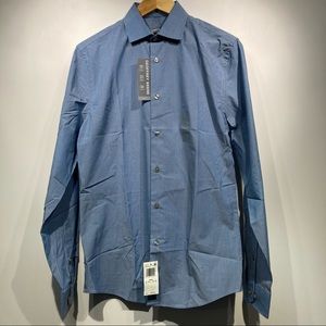 Geoffrey Beene 14-14.5, 34/35 Slim Fit Dress Shirt